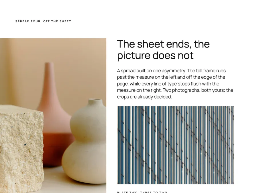 Gallery spread rendered in Twenty Twenty-Five