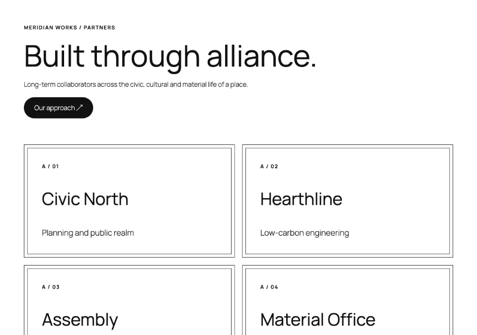 Partner Assembly rendered in Twenty Twenty-Five