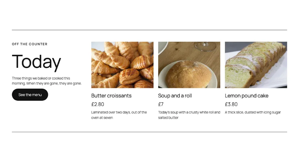 Specials today band rendered in Twenty Twenty-Five