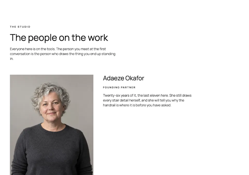 Team lead portrait in Twenty Twenty-Five