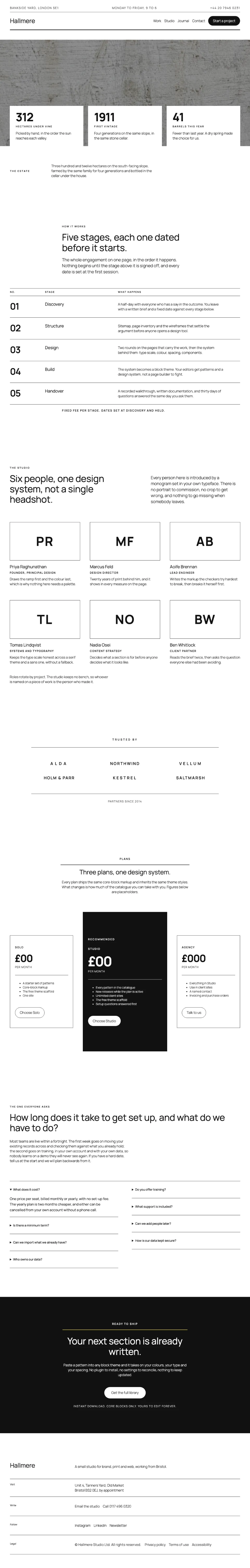 Conference page rendered in Twenty Twenty-Five