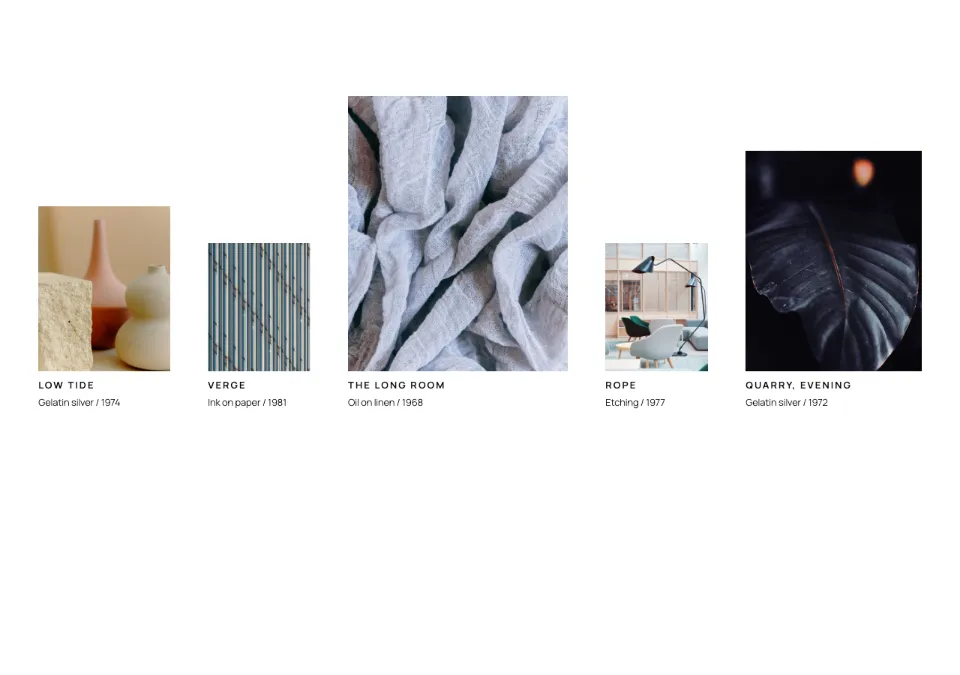Wall labels rendered in Twenty Twenty-Five